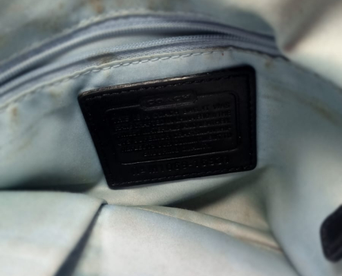 Bolso Coach Piel Negra