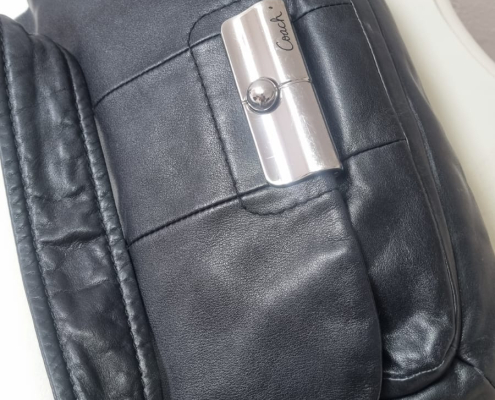 Bolso Coach Piel Negra