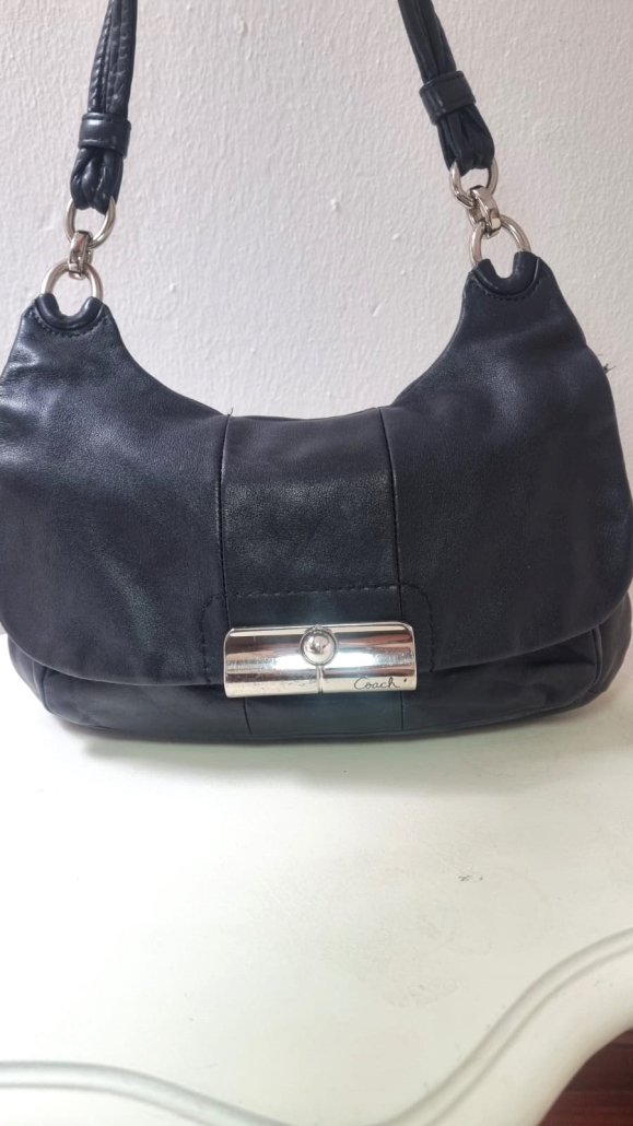 Bolso Coach Piel Negra