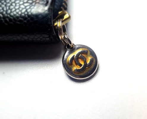 Cartera piel negra Chanel