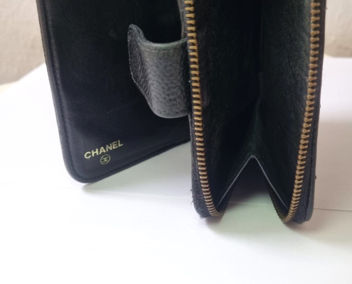 Cartera Piel Negra Chanel
