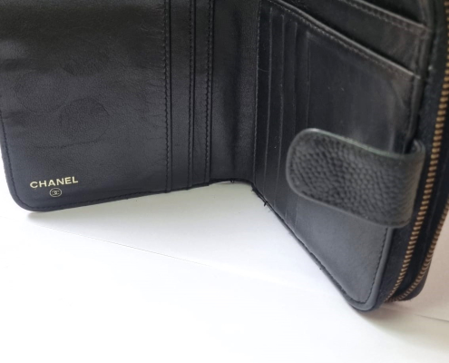 Cartera Piel Negra Chanel