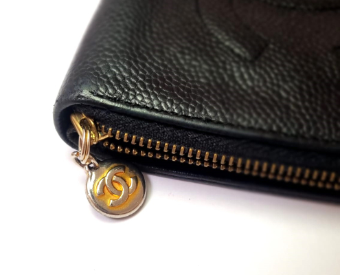 Cartera Piel Negra Chanel