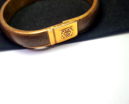 Pulsera rígida vintage Loewe