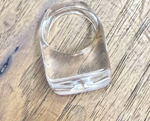 anillo Courrèges vintage