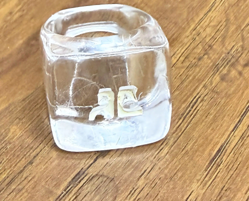 anillo Courrèges vintage