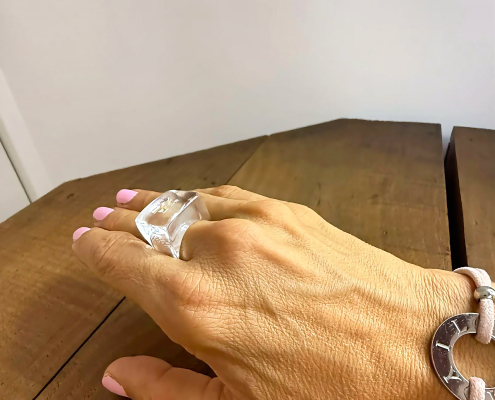 anillo Courrèges vintage